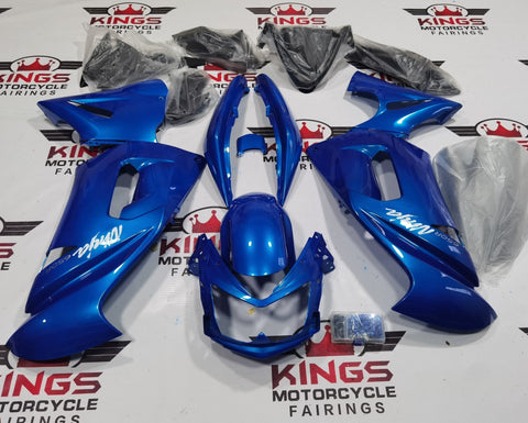 Fairing Kit for a Kawasaki Ninja 650R (2006-2008) Blue