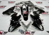 Fairing Kit for a Kawasaki Ninja 650R (2009-2011) Black at KingsMotorcycleFairings.com