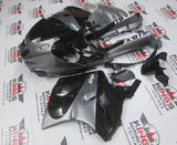 Fairing Kit for a Kawasaki ZX-11 / ZZR1100 D Model (1993-2001) Black & Gray at KingsMotorcycleFairings.com