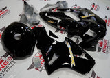 Kawasaki Ninja ZX12R Fairings (2002-2006) Black, Gold at KingsMotorcycleFairings.com