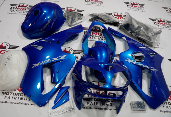 Fairing kit for a KAWASAKI NINJA ZX12R (2002-2006) BLUE at KingsMotorcycleFairings.com