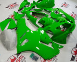 Fairing kit for a KAWASAKI NINJA ZX12R (2002-2006) Lime Green at KingsMotorcycleFairings.com