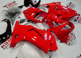 All Red Fairing Kit for a 2008, 2009, 2010, 2011, 2012, & 2013 Kawasaki Ninja 250R motorcycle Fairing kit for a Kawasaki Ninja 250R (2008-2013) at KingsMotorcycleFairings.com