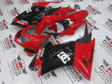 Fairing kit for a Kawasaki Ninja 250R (2008-2013) Red & Black Pirelli at KingsMotorcycleFairings.com
