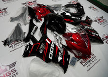 Kawasaki Ninja 400 Fairings (2018-2023) Candy Red, Black at KingsMotorcycleFairings.com