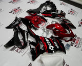 Fairing kit for a Kawasaki Ninja 400 (2018-2023) Red, Black & White at KingsMotorcycleFairings.com