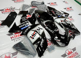 Fairing kit for a Kawasaki Ninja ZX10R (2006-2007) Black & White West Mobil - KingsMotorcycleFairings.com