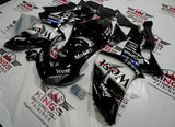 Fairing kit for a Kawasaki Ninja ZX10R (2006-2007) Black & White West Mobil at KingsMotorcycleFairings.com