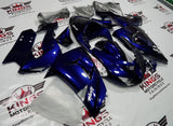 Fairing kit for a Kawasaki Ninja ZX10R (2006-2007) Dark Blue & White at KingsMotorcycleFairings.com