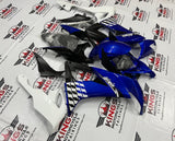 Fairing kit for a Kawasaki Ninja ZX10R (2008-2010) Blue, White & Black at KingsMotorcycleFairings.com