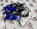 Fairing kit for a Kawasaki Ninja ZX10R (2008-2010) Blue, White & Black at KingsMotorcycleFairings.com