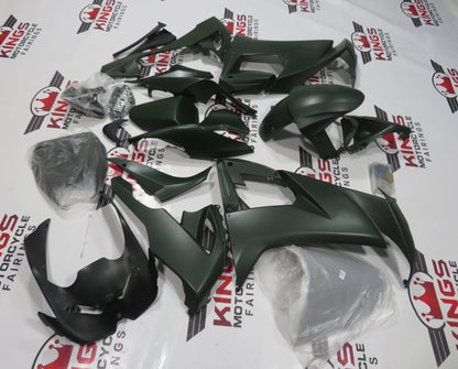 Fairing kit for a Kawasaki ZX10R (2008-2010) Matte Green