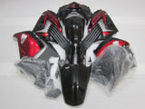 Fairing kit for a Kawasaki Ninja ZX14R (2006-2011) Black & Red at KingsMotorcycleFairings.com