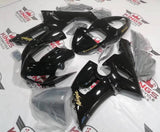 Black and Gold Fairing Kit for a 2005 & 2006 Kawasaki Ninja ZX-6R 636 motorcyc