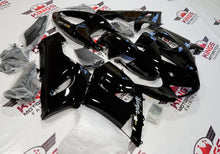Black, Silver and Gold Fairing Kit for a 2005 & 2006 Kawasaki Ninja ZX-6R 636 motorcycle