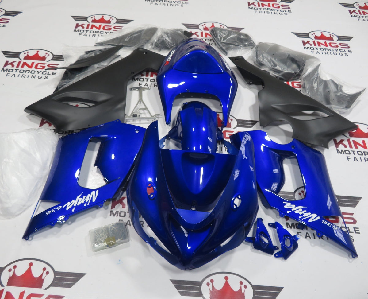 2005 kawasaki ninja shop 636 fairings