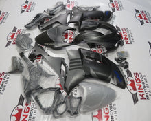 Matte Silver, Matte Black, Blue and Chrome Punisher Skulls Fairing Kit for a 2007 & 2008 Kawasaki Ninja ZX-6R 636 motorcycle