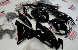Black Fairing Kit for a 2019, 2020, 2021, 2022 & 2023 Kawasaki Ninja ZX-6R 636 motorcycle - KingsMotorcycleFairings.com