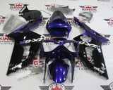 Fairing kit for a Kawasaki ZX6R 636 (2003-2004) Purple, Black & White at KingsMotorcycleFairings.com