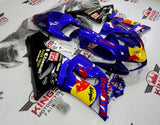 Blue Red Bull Fairing Kit for a 2005 & 2006 Kawasaki ZX-6R 636 motorcycle
