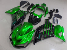 Fairings for Kawasaki Ninja ZX14R (2012-2024) Candy Green, Black at KingsMotorcycleFairings.com