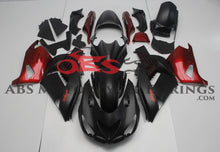 Fairings for Kawasaki Ninja ZX14R (2012-2024) Matte Black, Candy Apple Red