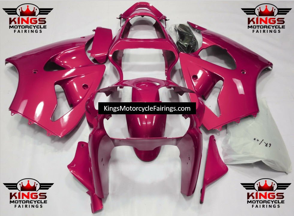 Fairings for Kawasaki ZX6R 636 (2000-2002) Magenta at KingsMotorcycleFairings.com