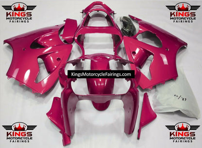 Fairings for Kawasaki ZX6R 636 (2000-2002) Magenta at KingsMotorcycleFairings.com