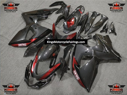 Suzuki GSXR1000 (2009-2016) Faux Carbon Fiber & Red Fairings