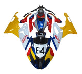 BMW S1000RR (2015-2016) Yellow, Blue, White & Red FIAMM Fairings