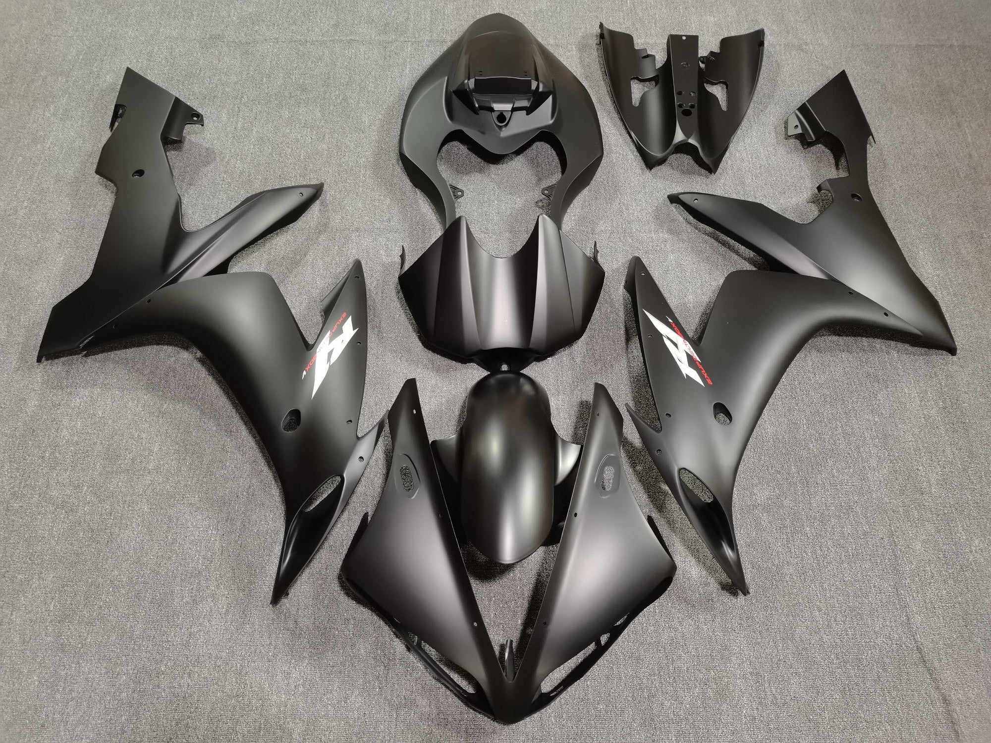Yamaha YZF-R1 (2004-2006) Matte Black Fairings