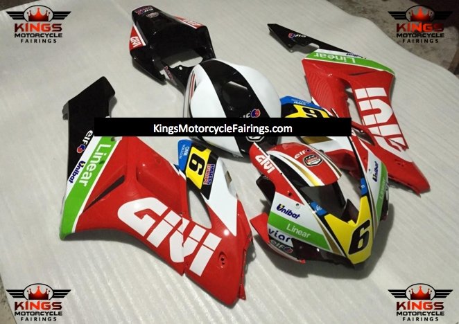 Givi 6 Fairing Kit for a 2004 and 2005 Honda CBR1000RR motorcycle