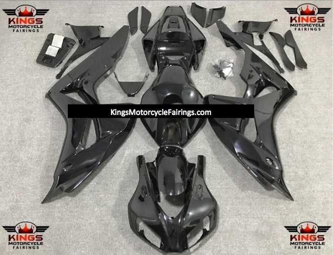 Black Fairing Kit for a 2006 & 2007 Honda CBR1000RR motorcycle