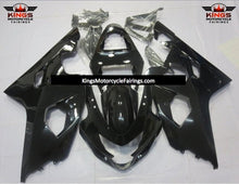 Gloss Black Fairing Kit for a 2004 & 2005 Suzuki GSX-R750 motorcycle