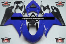 Blue and Matte Black Fairing Kit for a 2007, 2008, 2009, 2010, 2011, 2012, 2013 & 2014 Ducati 848 motorcycle