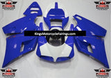 Blue and White Fairing Kit for a 1998, 1999, 2000, 2001, & 2002 Ducati 996 motorcycle