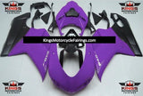 Purple and Matte Black Fairing Kit for a 2007, 2008, 2009, 2010, 2011 & 2012 Ducati 1098 motorcycle