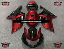 Suzuki GSXR600 (2000-2003) Dark Red & Black Fairings