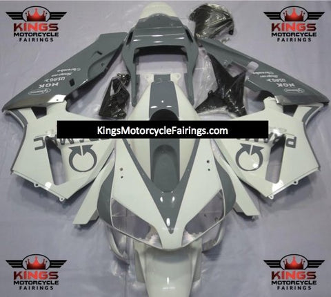 Honda CBR600RR (2003-2004) White & Gray Pramac Fairings