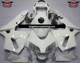 White Fairing Kit for a 2003 and 2004 Honda CBR600RR motorcycle