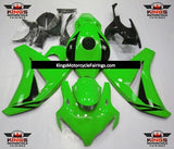 Green and Black Fairing Kit for a 2008, 2009, 2010 & 2011 Honda CBR1000RR motorcycle