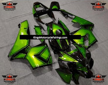 Green and Black Special Design Fairing Kit for a 2005 and 2006 Honda CBR600RR motorcycle