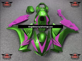 Green and Pink Fairing Kit for a 2012, 2013, 2014, 2015 & 2016 Honda CBR1000RR motorcycle