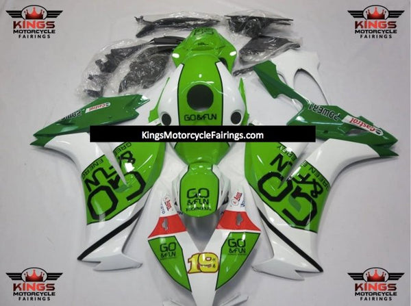 Honda CBR1000RR (2012-2016) Green & White Fairings