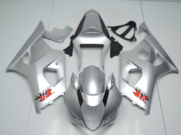 Suzuki GSXR1000 (2003-2004) Silver & Black Fairings