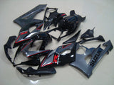 Black, Gray and Red Fairing Kit for a 2005 & 2006 Suzuki GSX-R1000 motorcycle