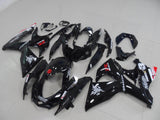 Black, Red and White Beacon Fairing Kit for a 2009, 2010, 2011, 2012, 2013, 2014, 2015 & 2016 Suzuki GSX-R1000 motorcycle