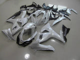 Suzuki GSXR1000 (2009-2016) Pearl White, Black & Chrome Fairings