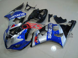 Suzuki GSXR1000 (2003-2004) Blue, Silver & Black Fairings