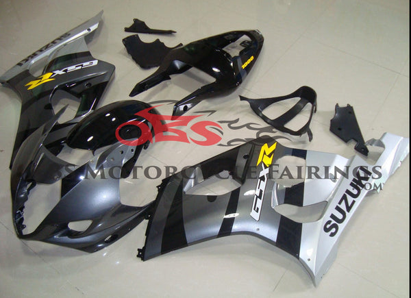 Suzuki GSXR1000 (2003-2004) Black & Silver Fairings